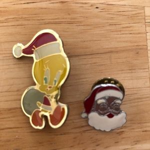 2 Christmas Pins